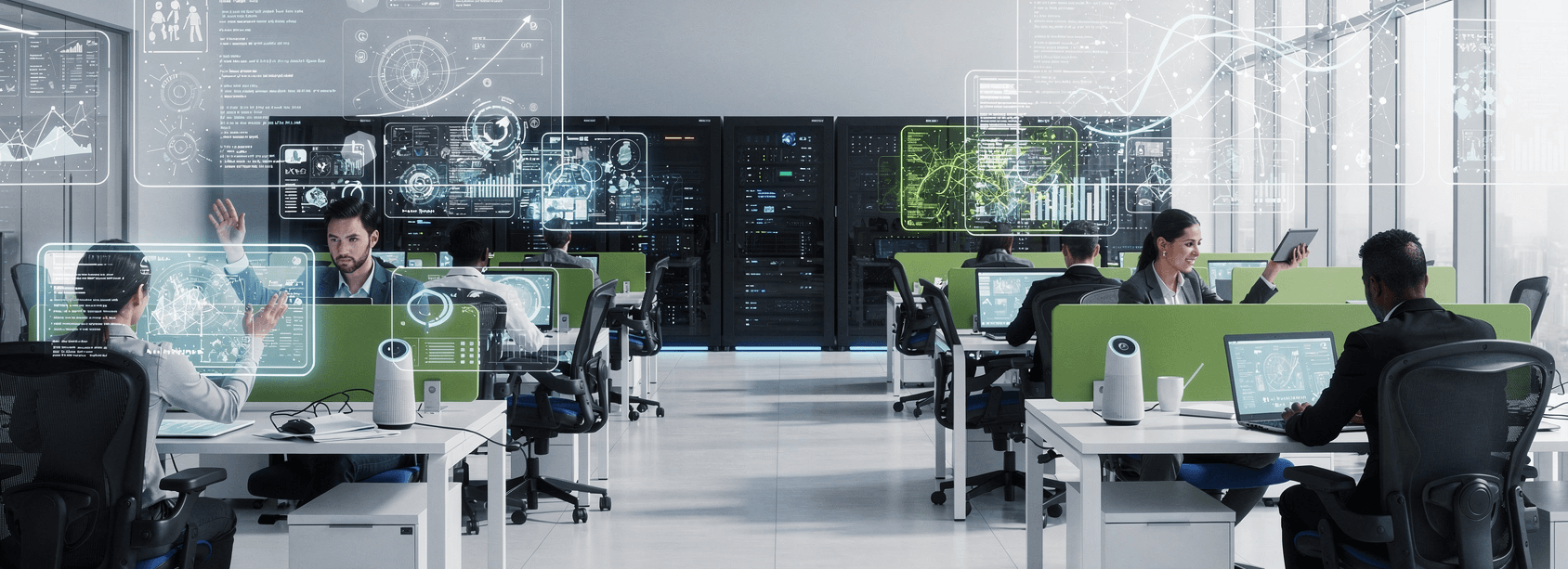 Sztuczna inteligencja już tu jest. A ludzie? Coraz mniej obecni w pracy