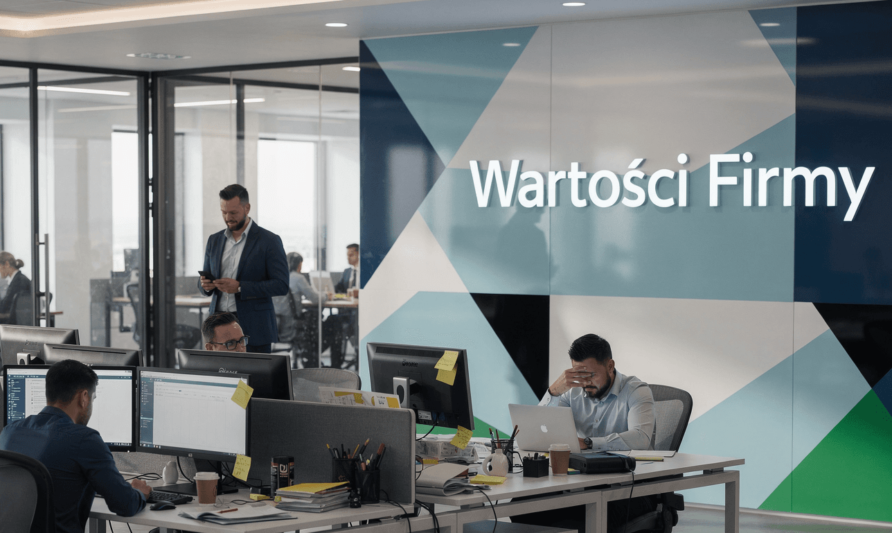 Kultura organizacyjna w firmie - dlaczego wartości na ścianie to za mało?