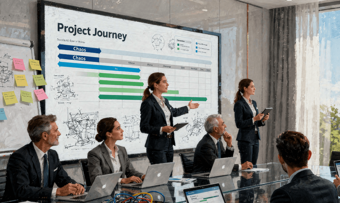 Od chaosu do wyniku. Jak firmy naprawdę realizują swoje najważniejsze projekty