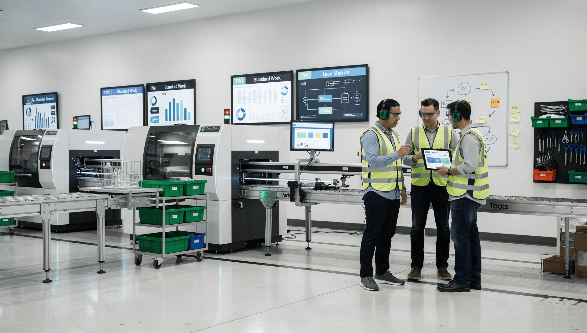 Zarządzanie Produkcją Oparte na Faktach: TWI & Lean