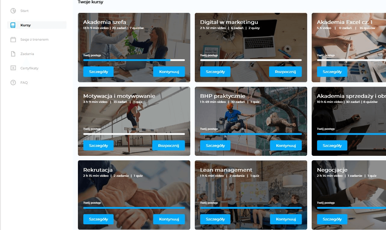 Kompleksowe szkolenia online dla firm